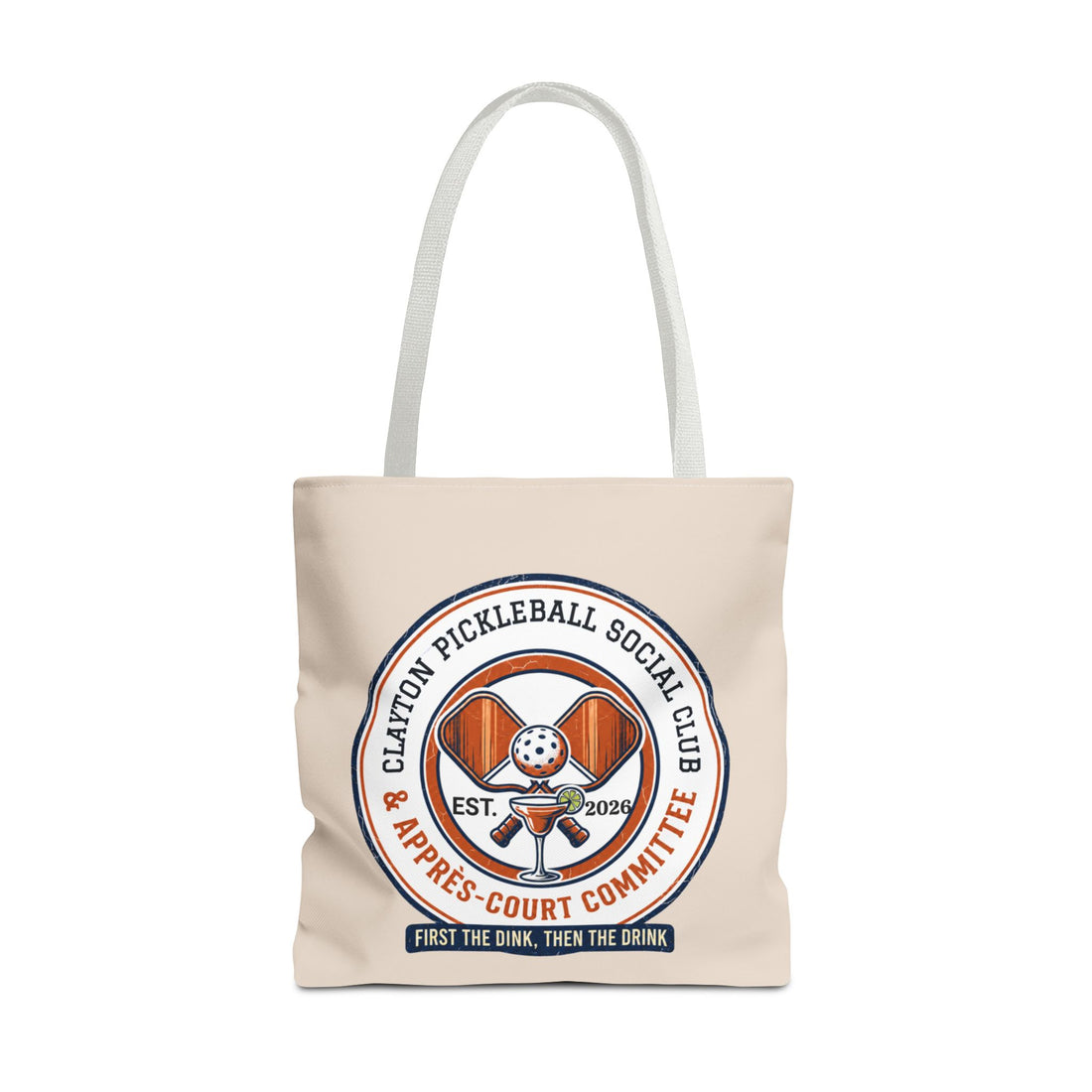 Personalized Pickleball Social Club Tote Bag – Custom Name & Year
