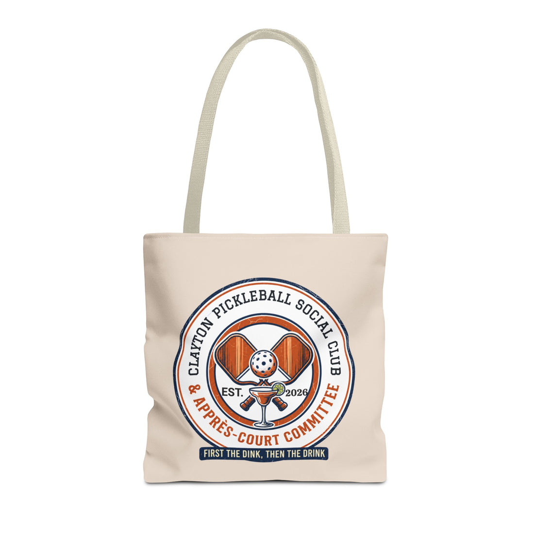Personalized Pickleball Social Club Tote Bag – Custom Name & Year