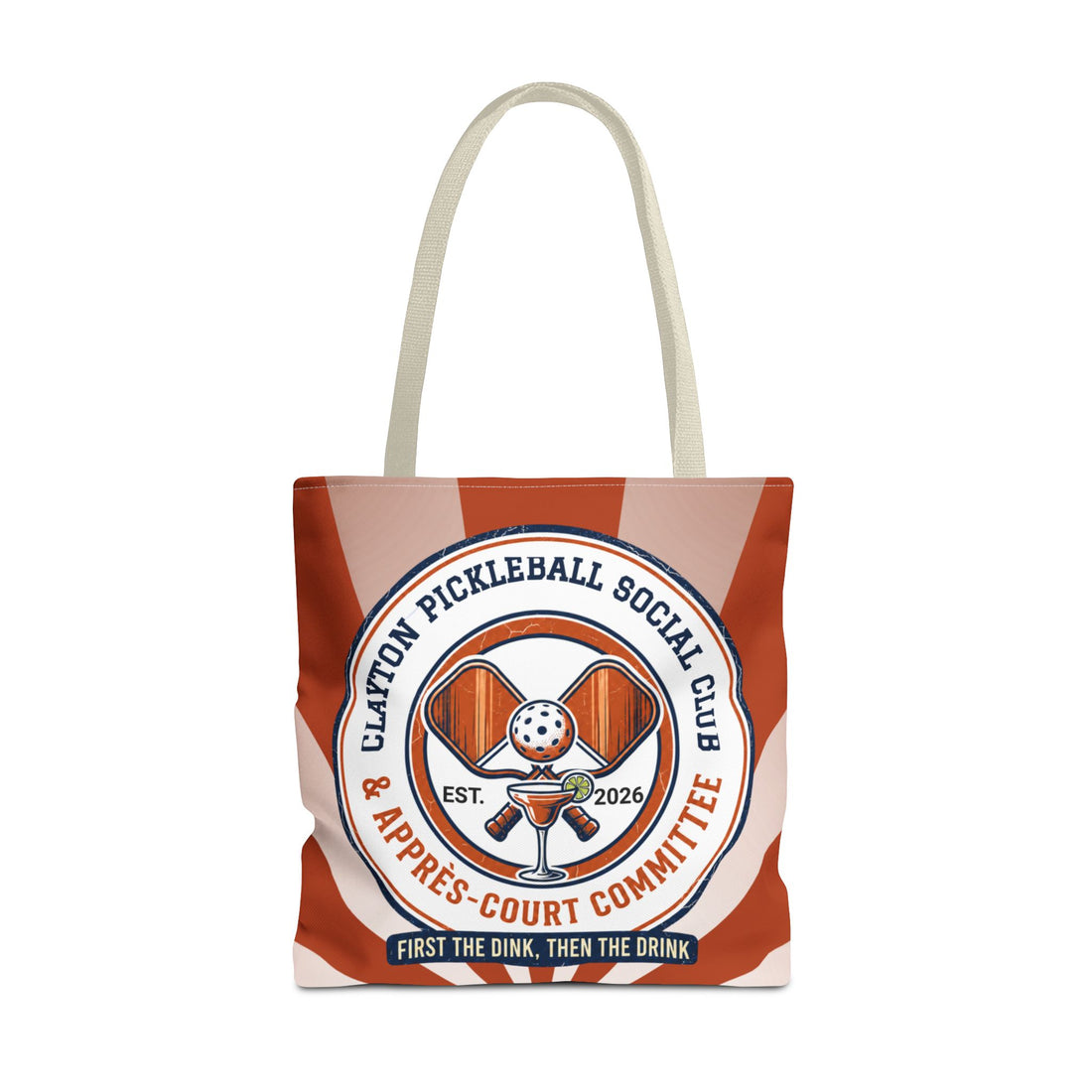 Personalized Pickleball Social Club Tote Bag – Custom Name & Year