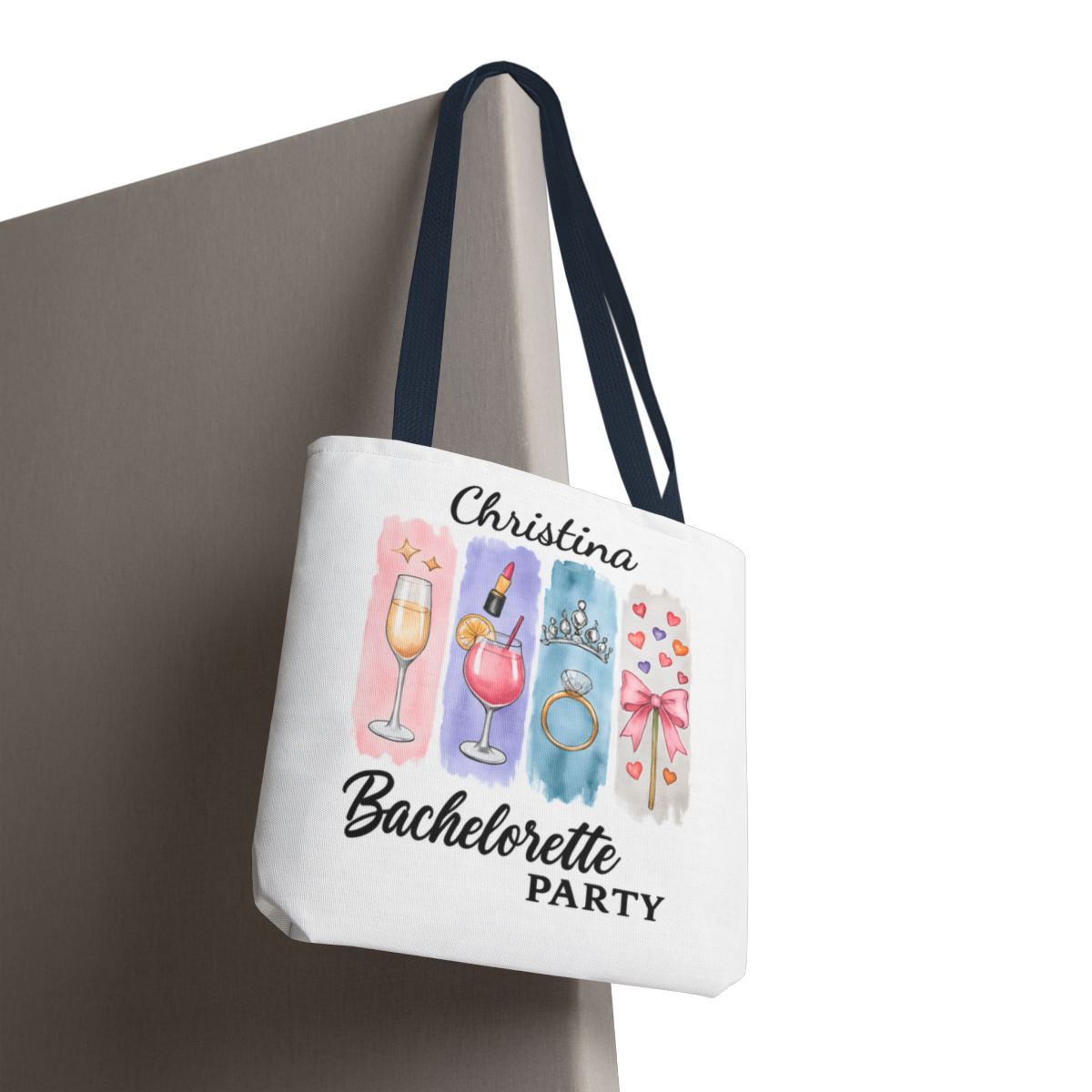 Custom Bachelorette Party Latte Mug | Matching Tote Bag