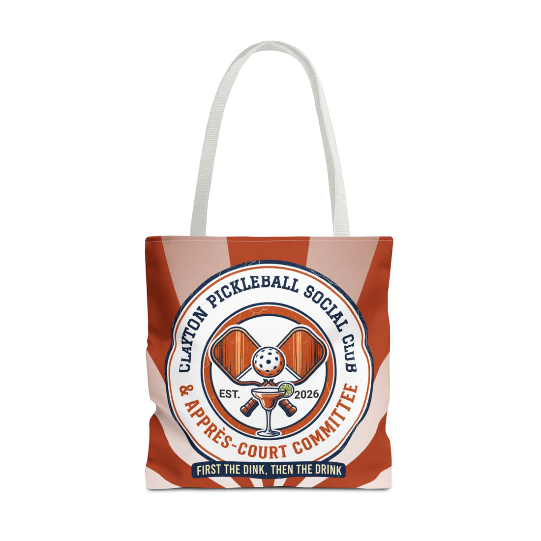 Personalized Pickleball Social Club Tote Bag – Custom Name & Year