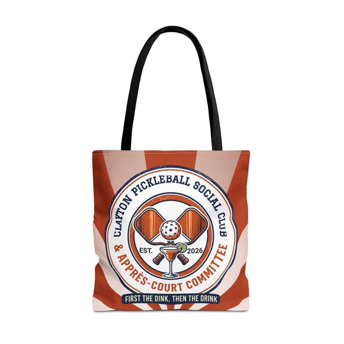 Personalized Pickleball Social Club Tote Bag – Custom Name & Year