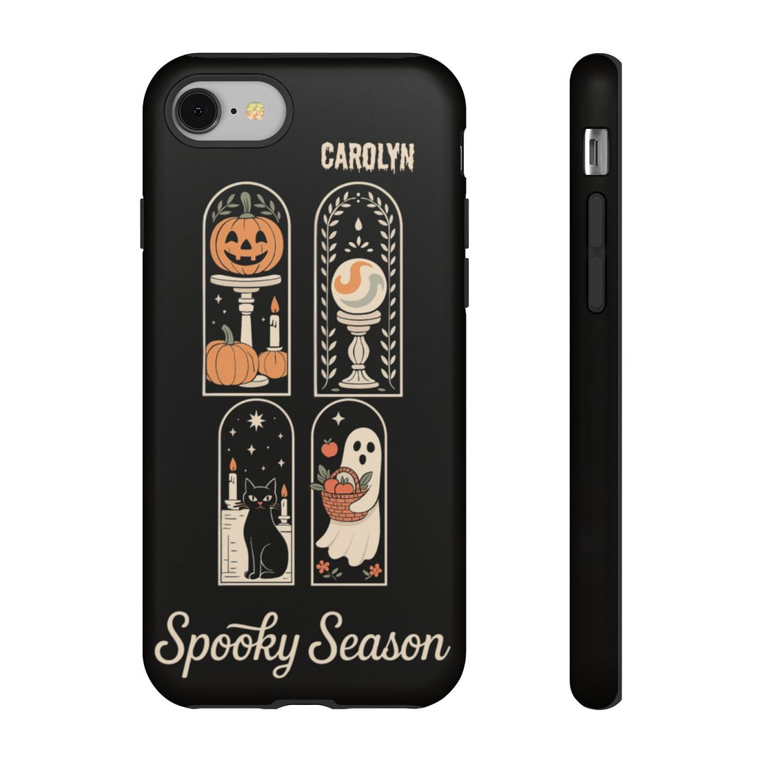 Spooky Season Custom Phone Case - Durable Dual Layer