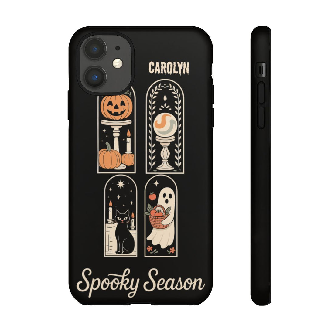 Spooky Season Custom Phone Case - Durable Dual Layer