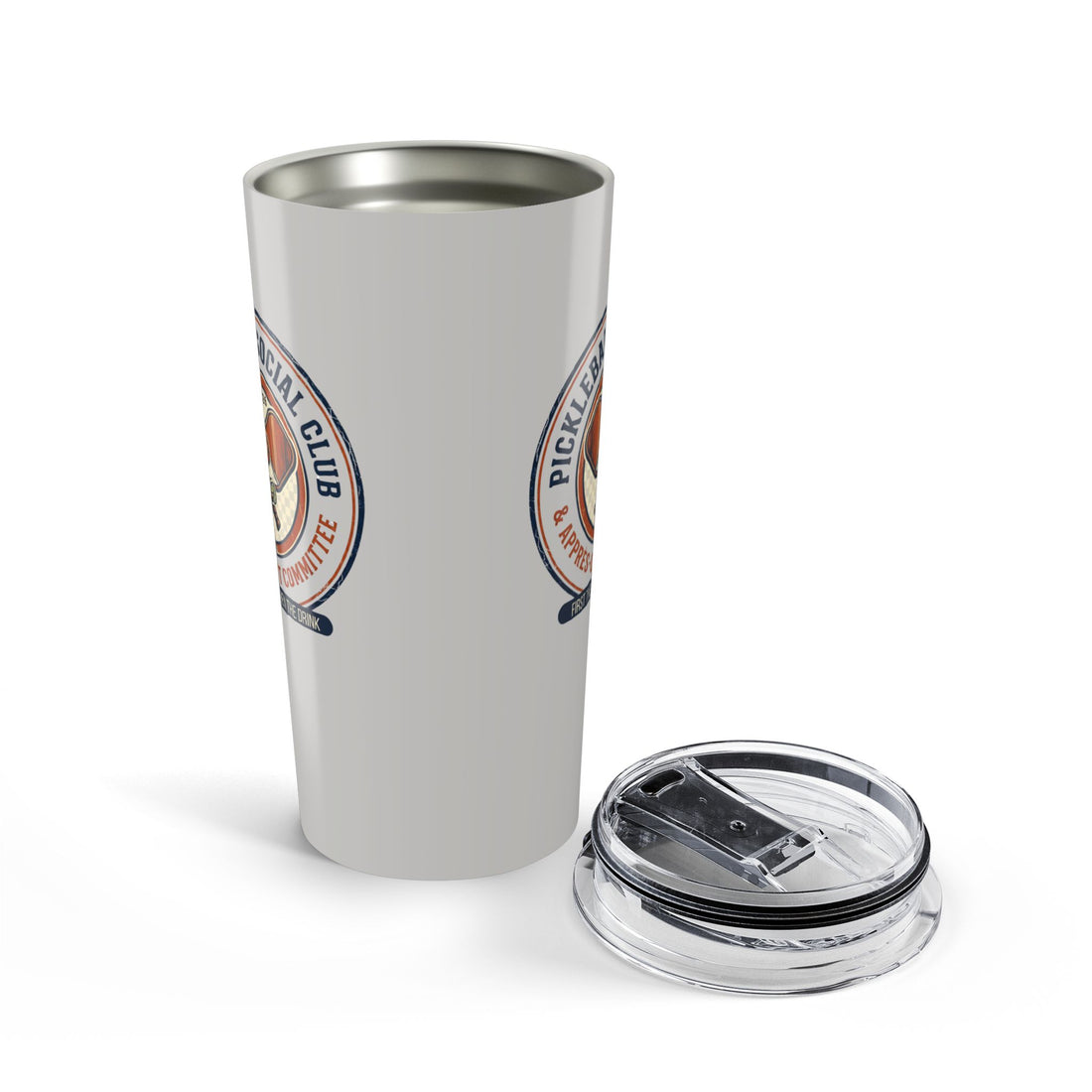 Pickleball Social Club Tumbler | First the Dink Then the Drink | Pickleball Gift for Players | 20oz Insulated Travel Mug | Matching Pickleball Shirt Available