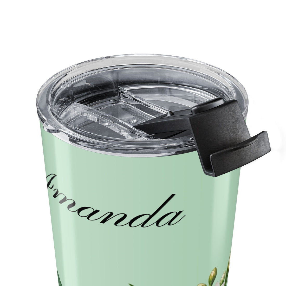 Custom Name & Birth Flower Birthday Gift For Her, Sisters, Daughter, Friends, Coworkers - Personalized Tumbler