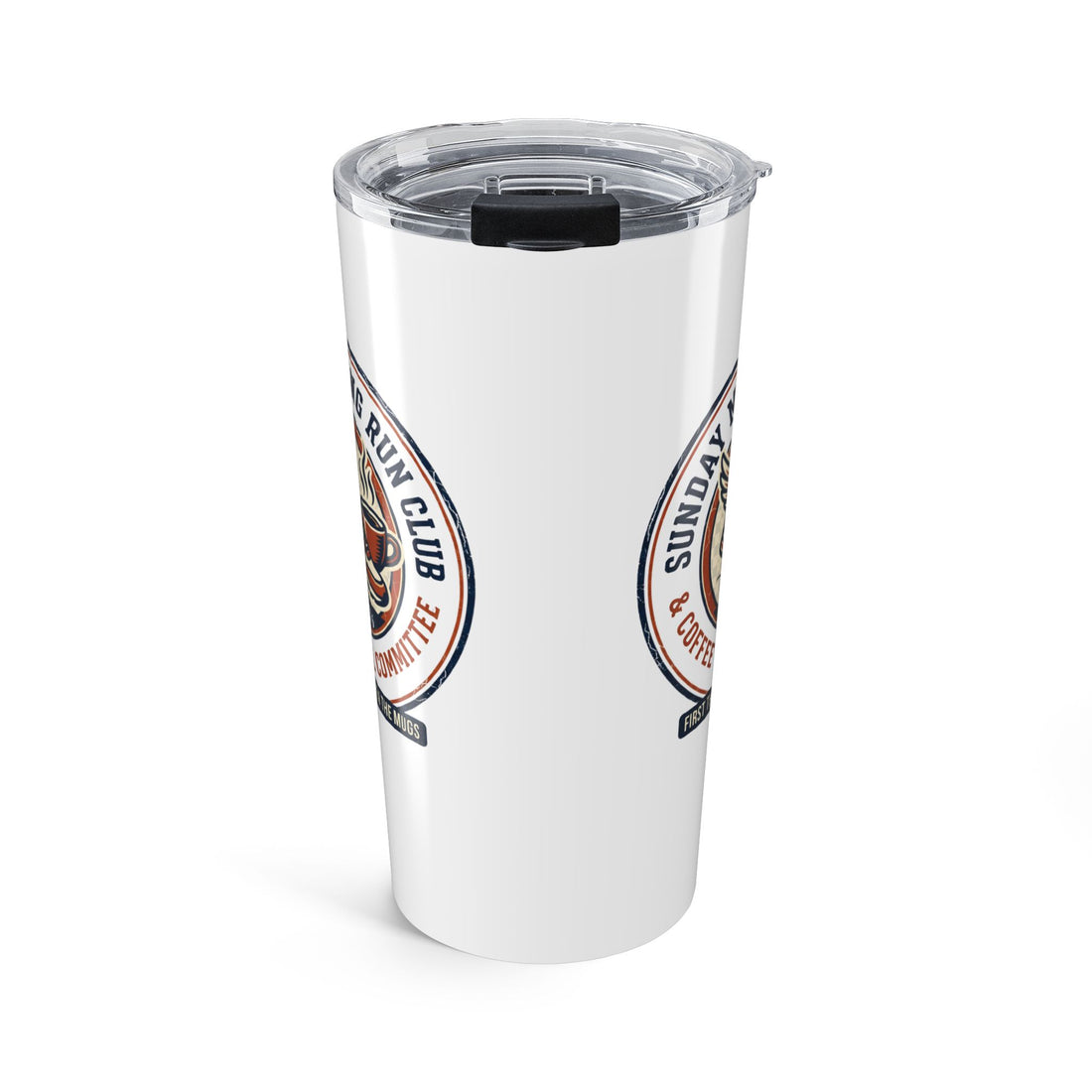 Personalized Running Tumbler, Sunday Morning Run Club, Gift for Runners, Vacuum Insulated Travel Mug, Fitness Enthusiast Tumbler, 20oz