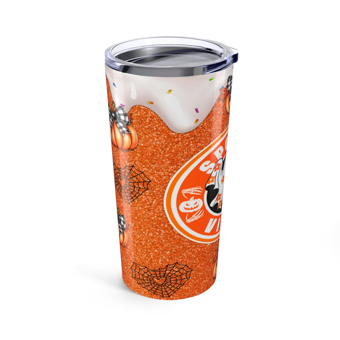 Spooky Vibes Halloween Graphic Tumbler 20oz