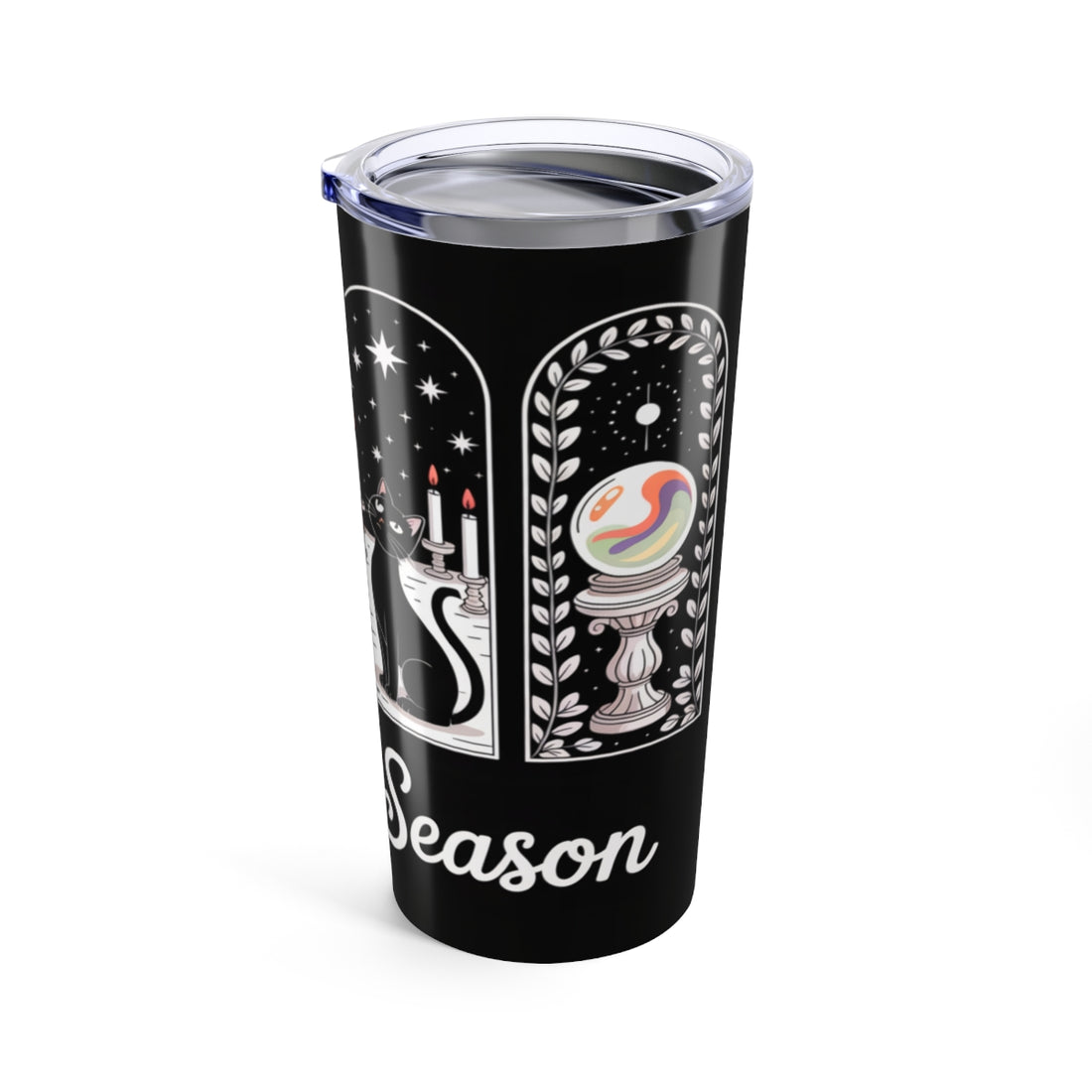 Spooky Season Ghost and Pumpkins Tumbler 20oz