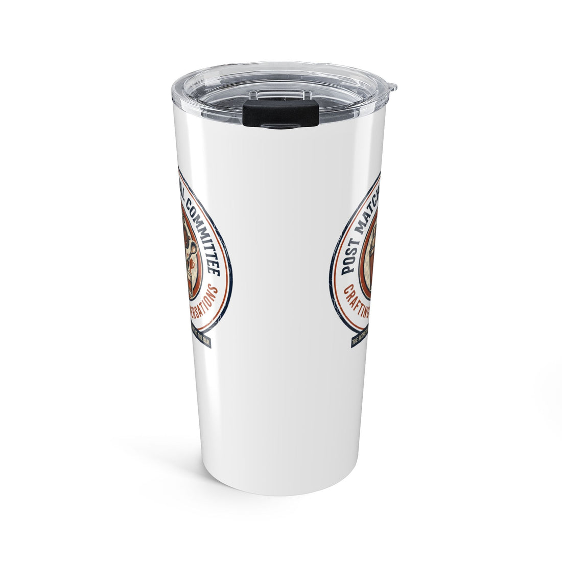 Post Match Social Committee Tumbler | Social Club Travel Mug | Sports Team Gift | League Night Stainless Steel Tumbler
