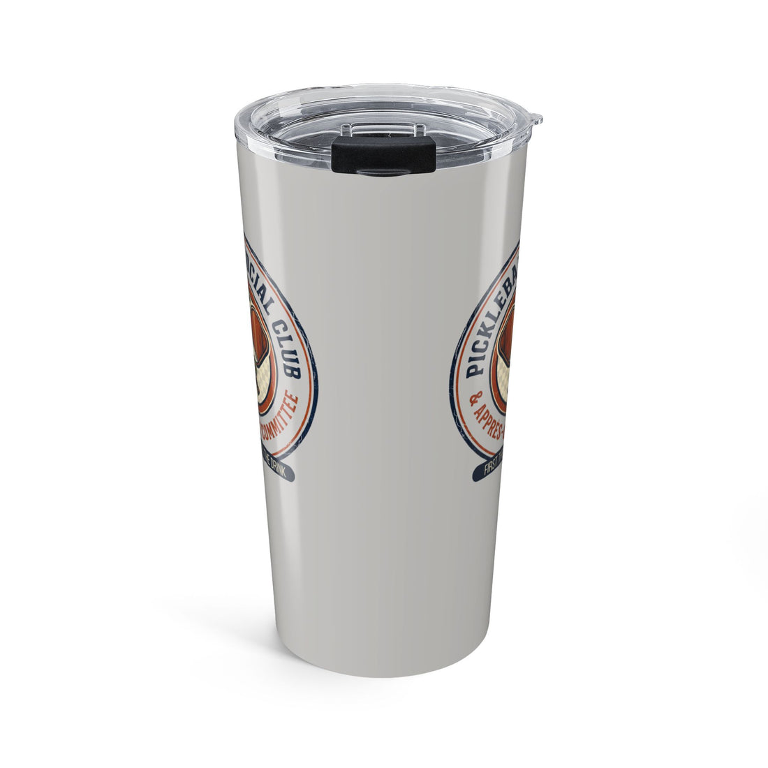 Pickleball Social Club Tumbler | First the Dink Then the Drink | Pickleball Gift for Players | 20oz Insulated Travel Mug | Matching Pickleball Shirt Available