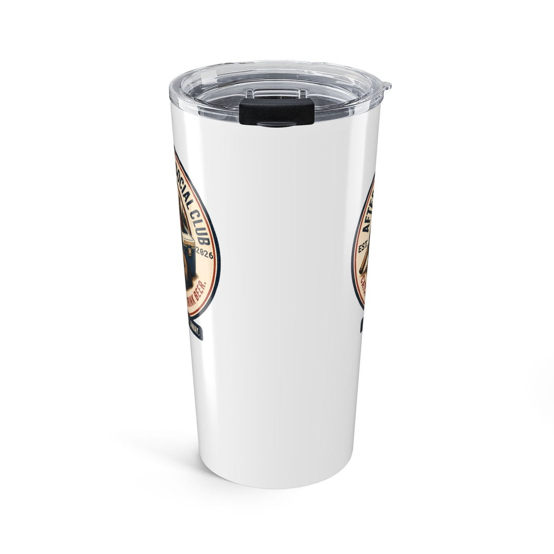 After the Catch Social Club 20oz Fishing Tumbler | Funny Fishing Gift for Men | Stainless Steel Insulated Travel Mug | Lake Life Cup | Fisherman Coffee Tumbler