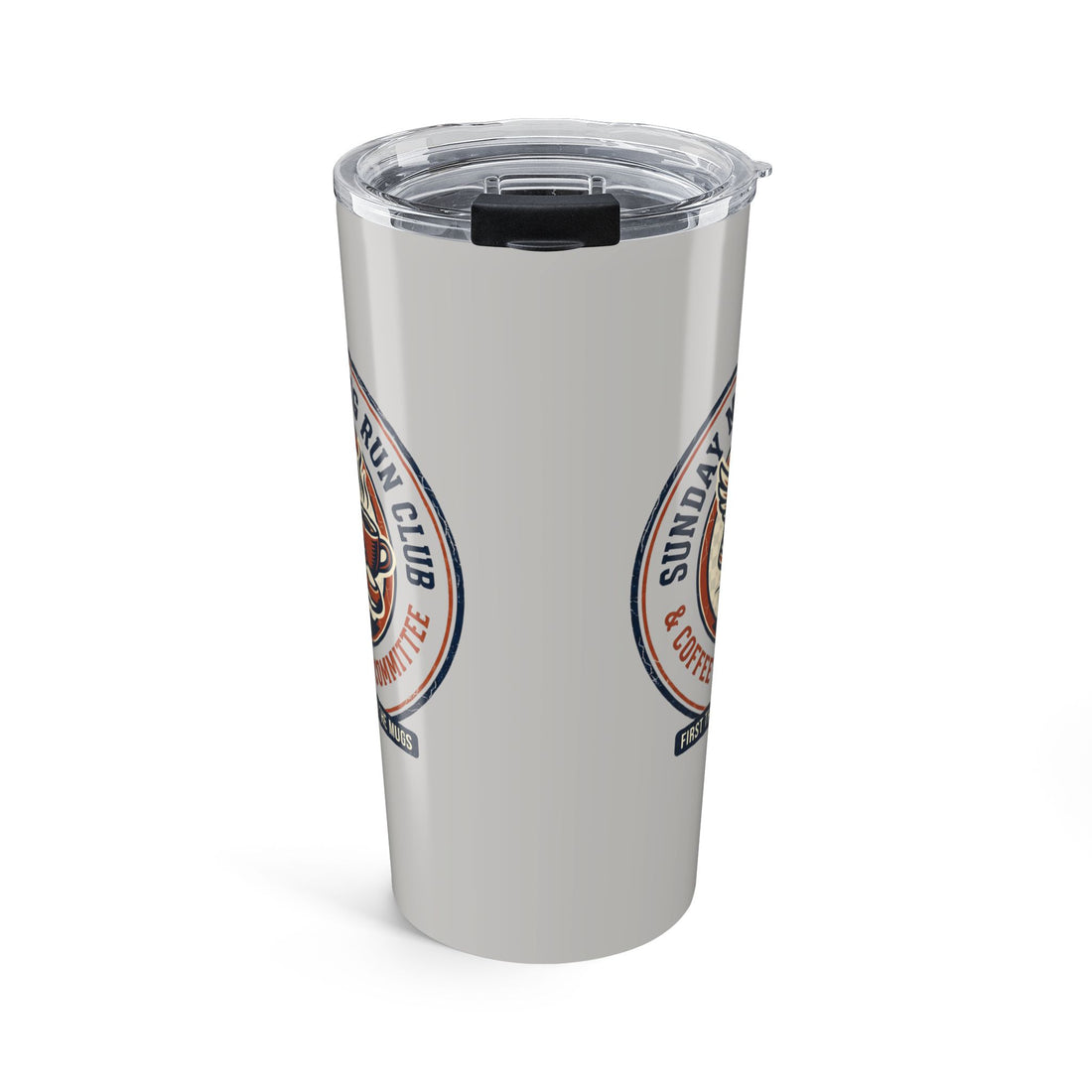Personalized Running Tumbler, Sunday Morning Run Club, Gift for Runners, Vacuum Insulated Travel Mug, Fitness Enthusiast Tumbler, 20oz