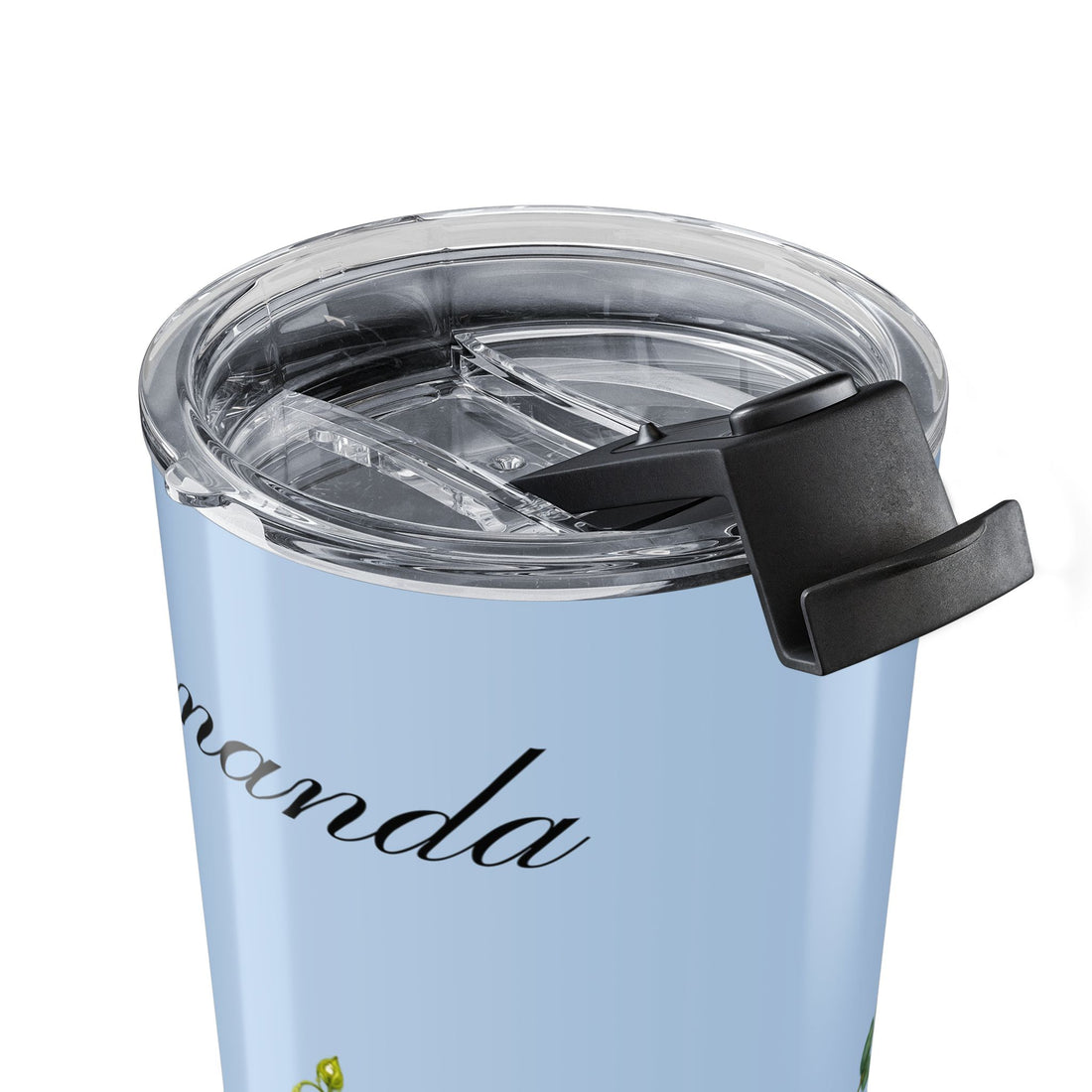 Custom Name & Birth Flower Birthday Gift For Her, Sisters, Daughter, Friends, Coworkers - Personalized Tumbler