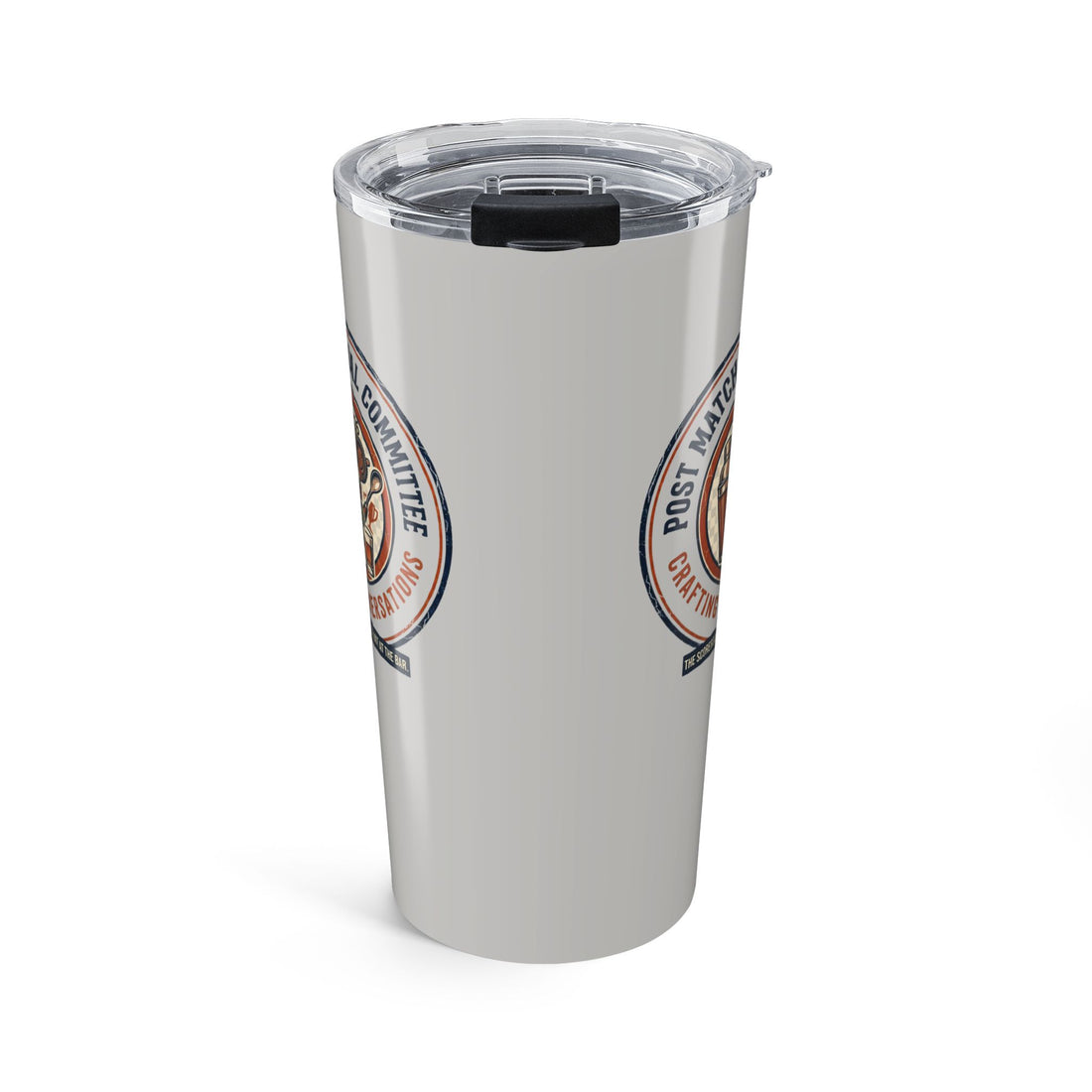 Post Match Social Committee Tumbler | Social Club Travel Mug | Sports Team Gift | League Night Stainless Steel Tumbler