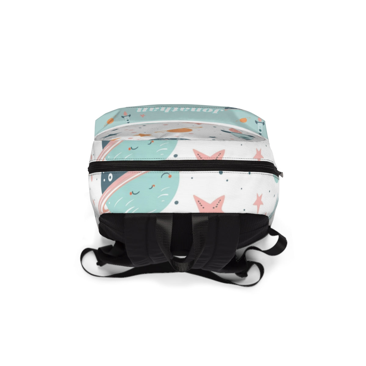 Personalize Back to School Kids Space Odessey Backpack