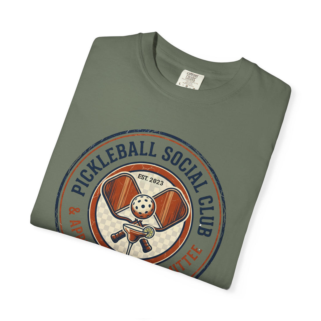Personalized Pickleball Social Club T-Shirt | Custom Club Year | Comfort Colors | Pickleball Team Shirt | Après Court Gift