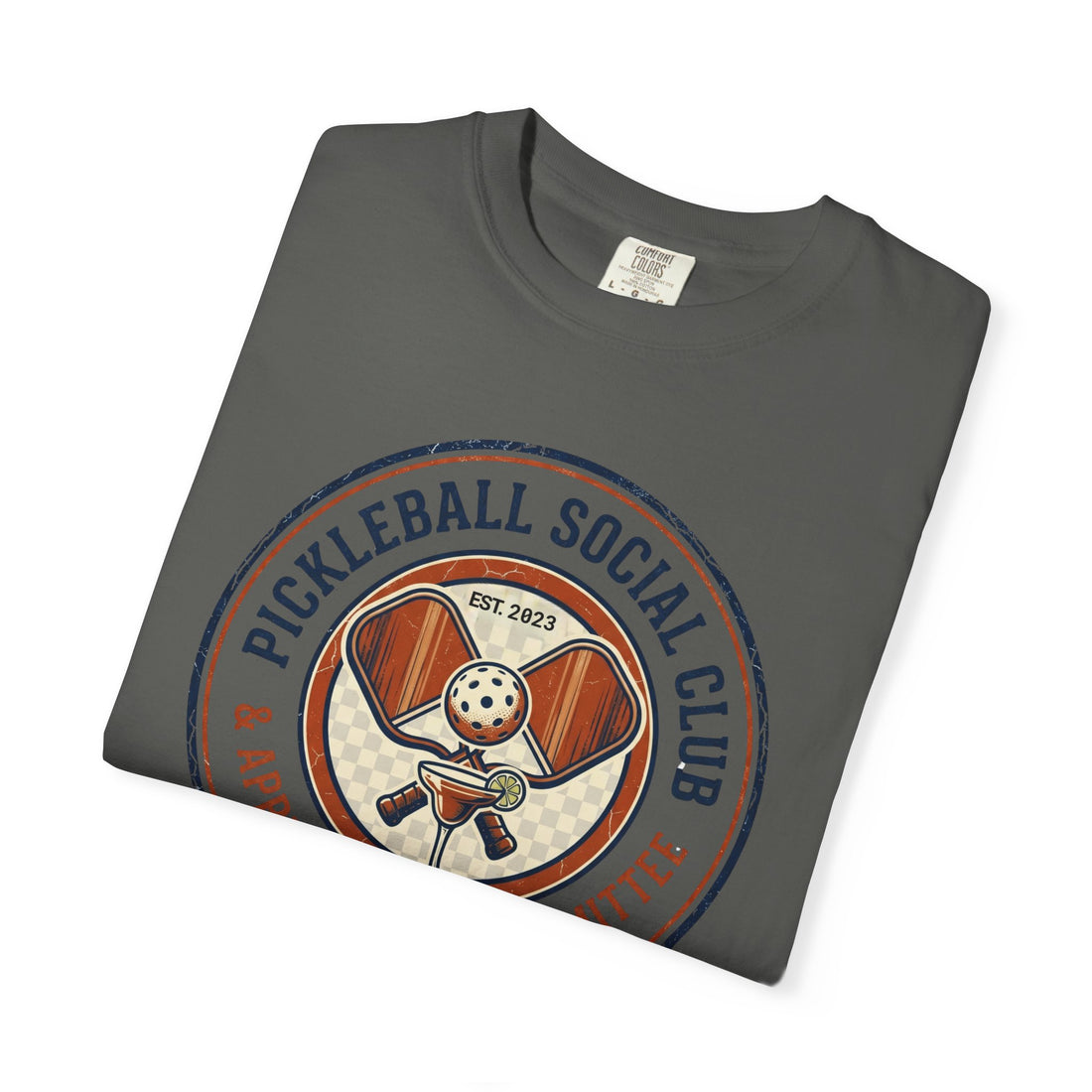 Personalized Pickleball Social Club T-Shirt | Custom Club Year | Comfort Colors | Pickleball Team Shirt | Après Court Gift