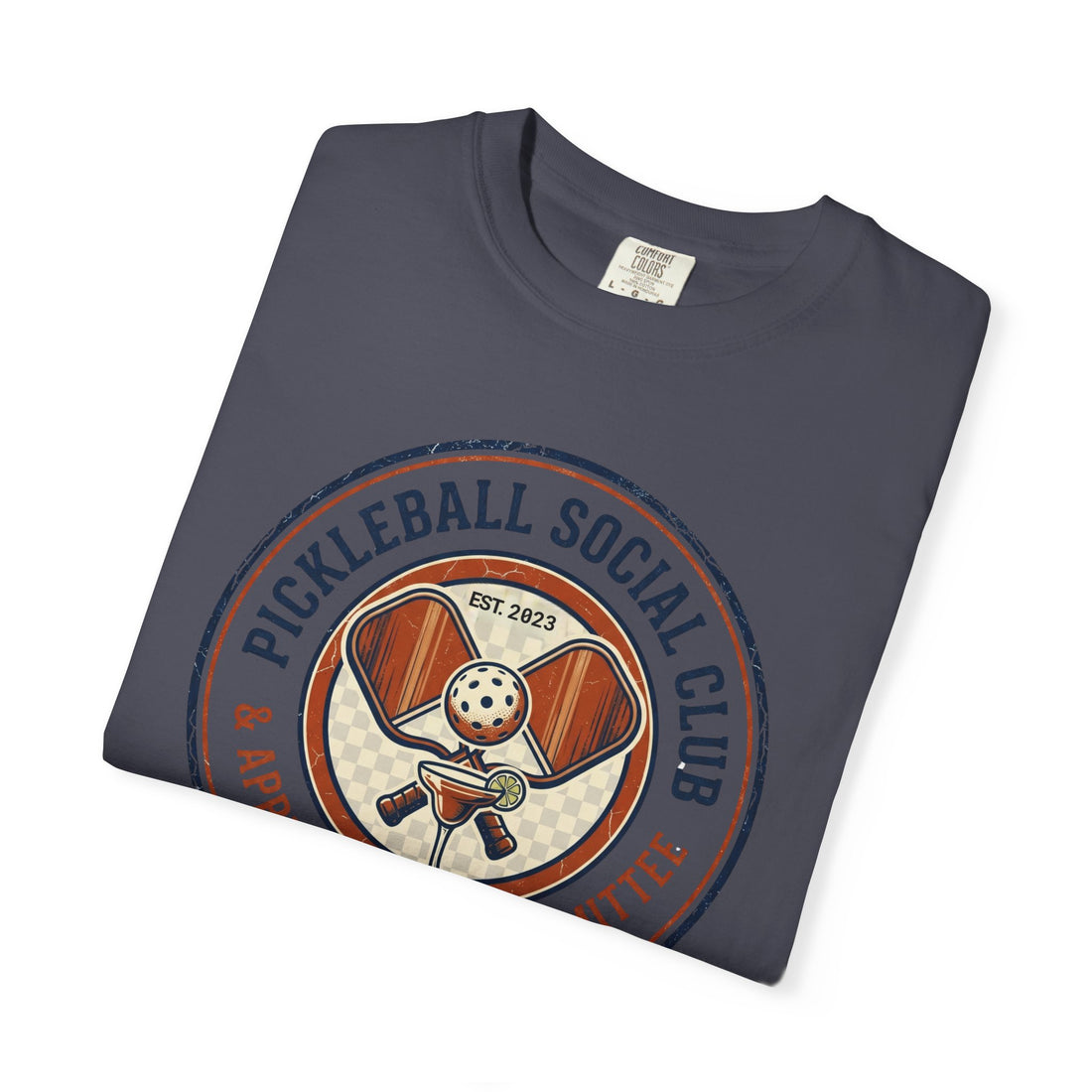Personalized Pickleball Social Club T-Shirt | Custom Club Year | Comfort Colors | Pickleball Team Shirt | Après Court Gift