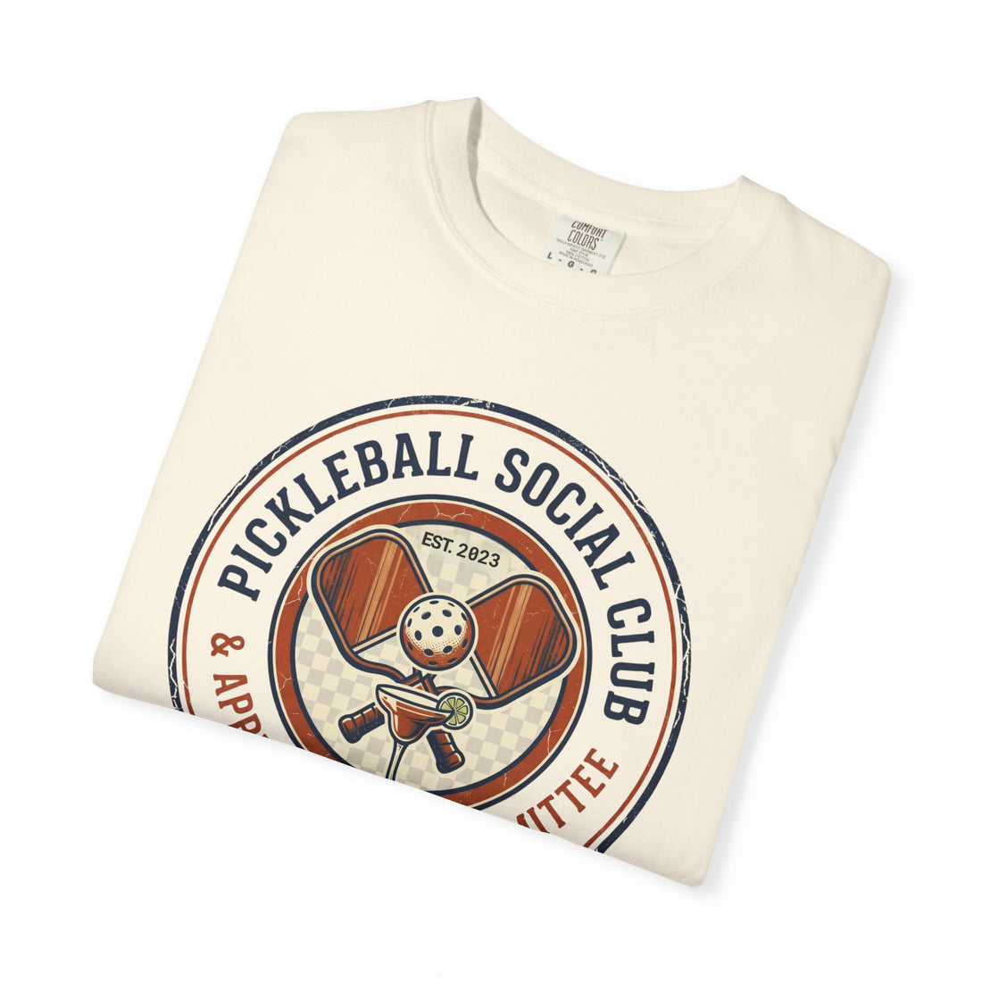 Personalized Pickleball Social Club T-Shirt | Custom Club Year | Comfort Colors | Pickleball Team Shirt | Après Court Gift