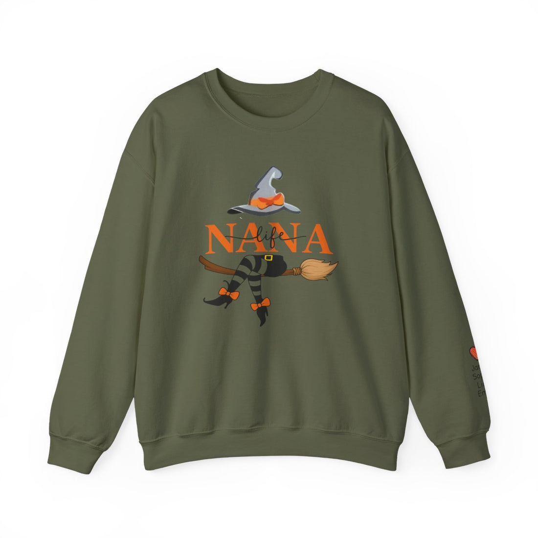 Personalized Nana Life Halloween Sweatshirt