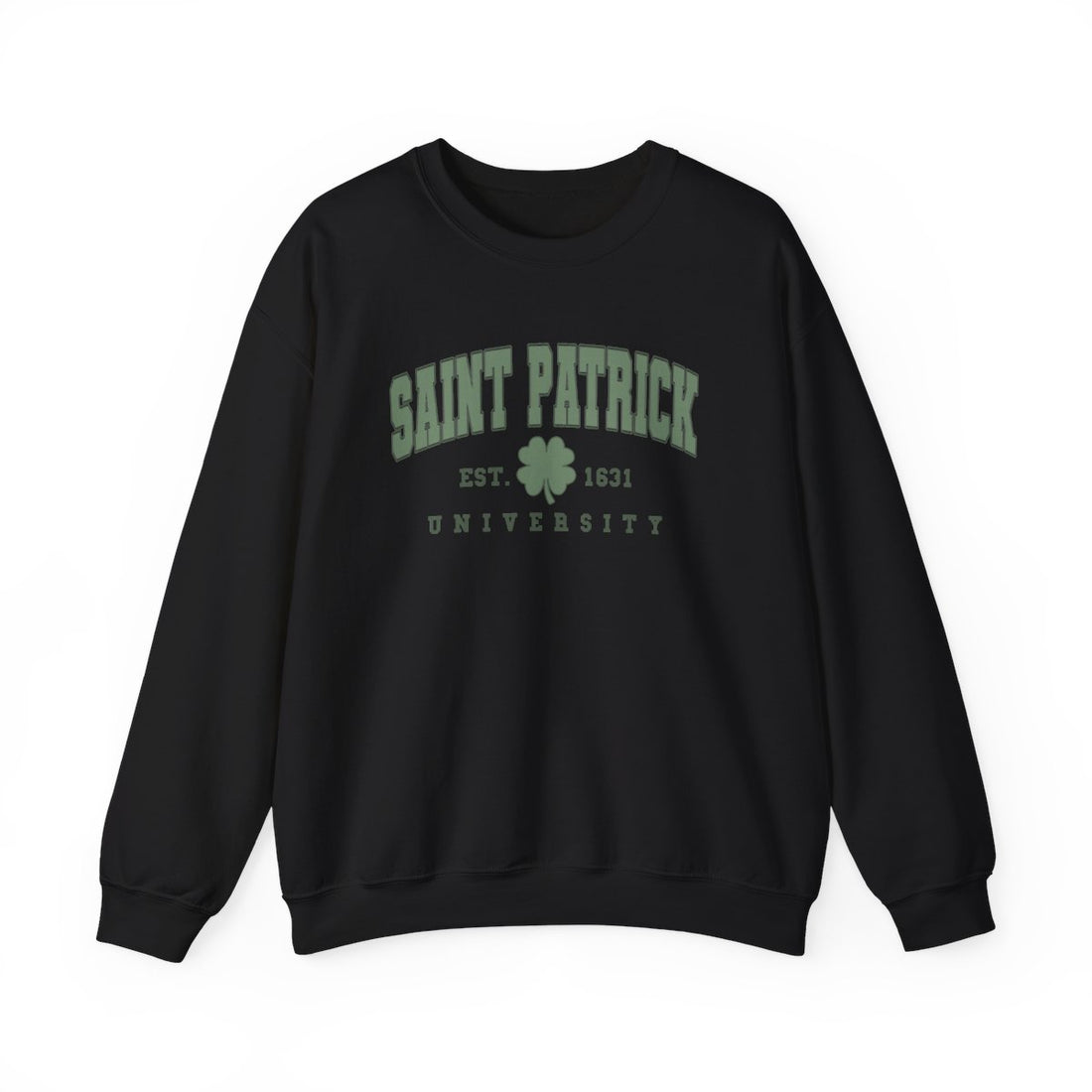 Saint Patrick University Crewneck Sweatshirt, Saint Patrick's Day