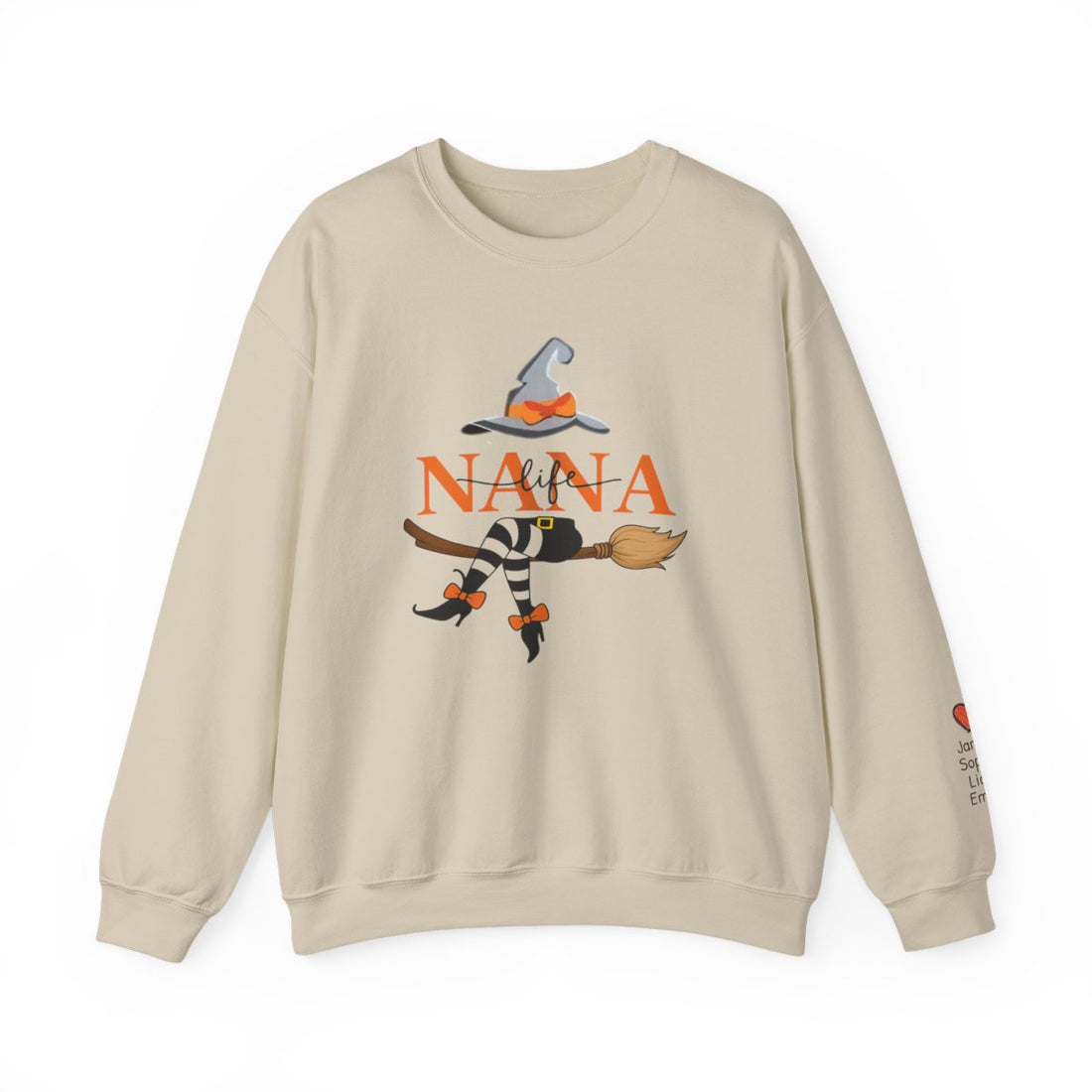 Personalized Nana Life Halloween Sweatshirt
