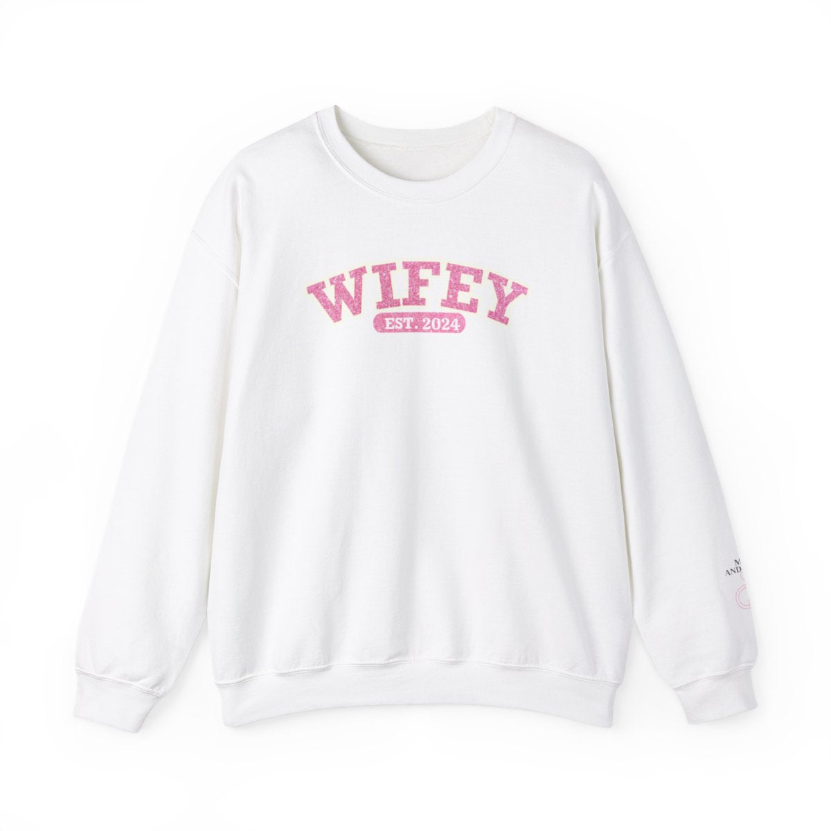 Personalized Wifey Sweatshirt, Bridal Sweatshirt!