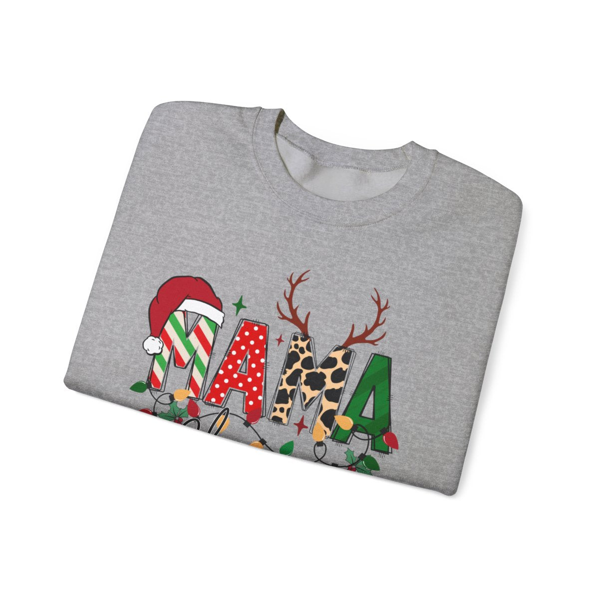 Personalized MAMA Claus Christmas Sweatshirt with kid's names | Gifts | Holiday