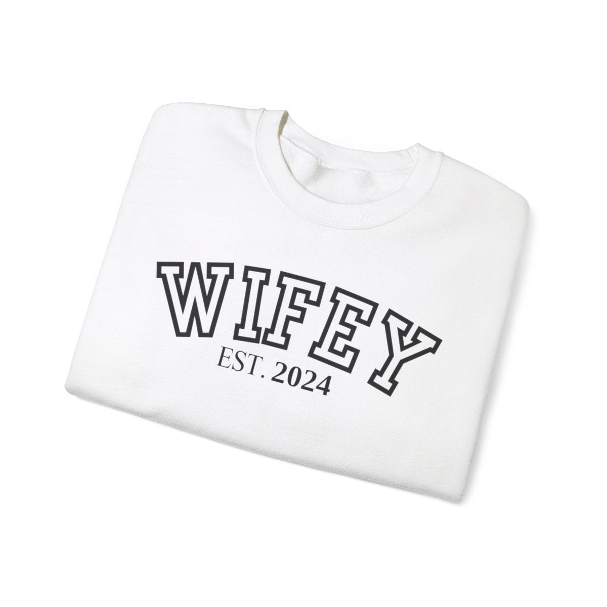 Matching Wifey and Hubby Pullover Sweatshirts!