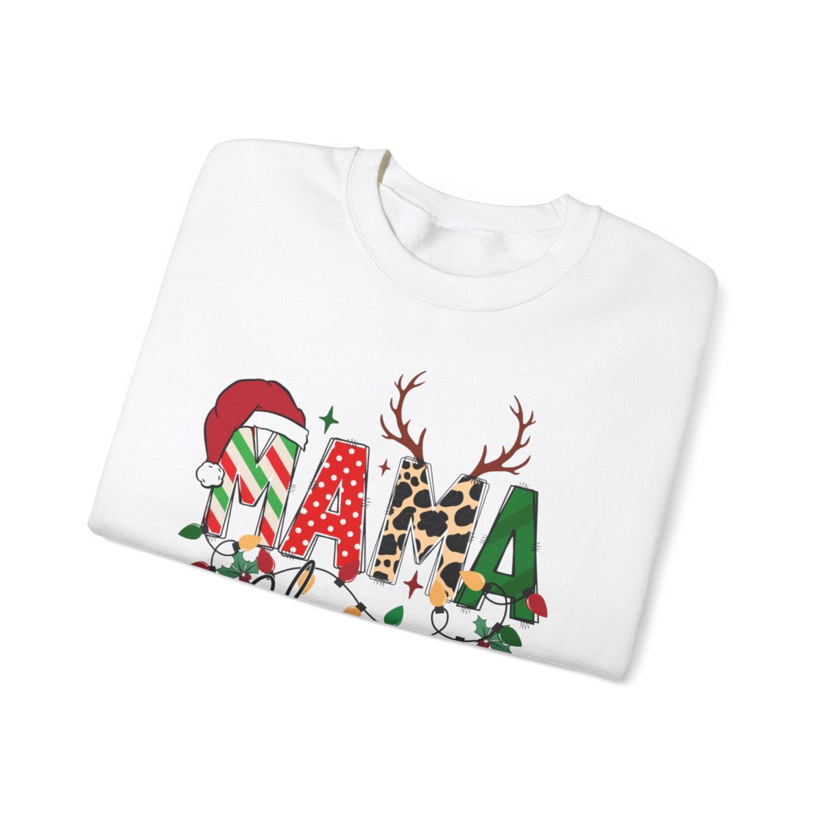 Personalized MAMA Claus Christmas Sweatshirt with kid's names | Gifts | Holiday