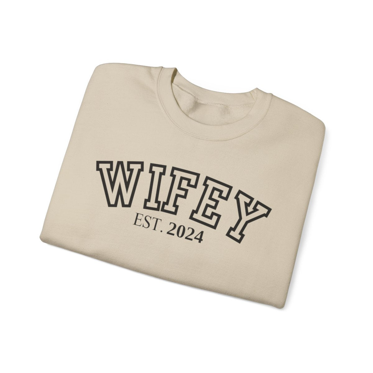 Matching Wifey and Hubby Pullover Sweatshirts!