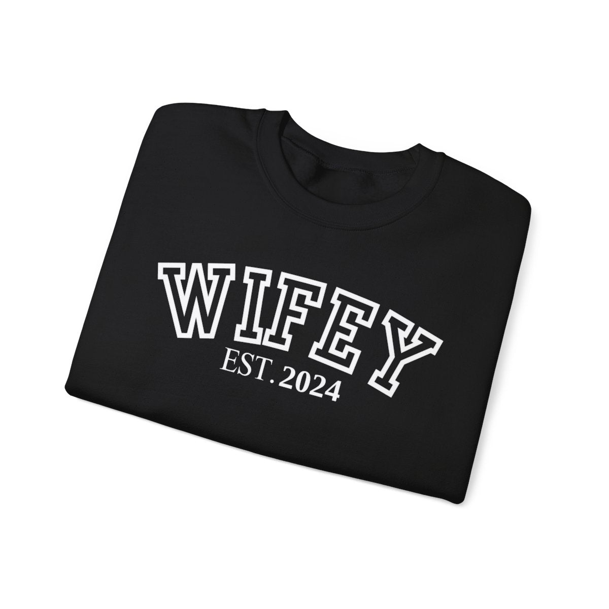 Matching Wifey and Hubby Pullover Sweatshirts!