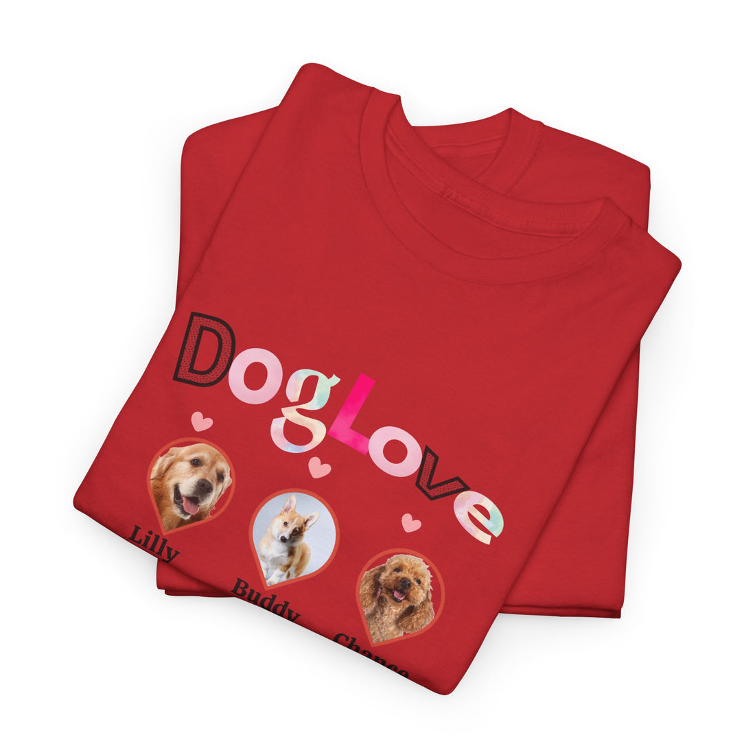 Custom Dog Lover T-Shirt, Personalized Pet Lover Tee, Pet Photo Gift
