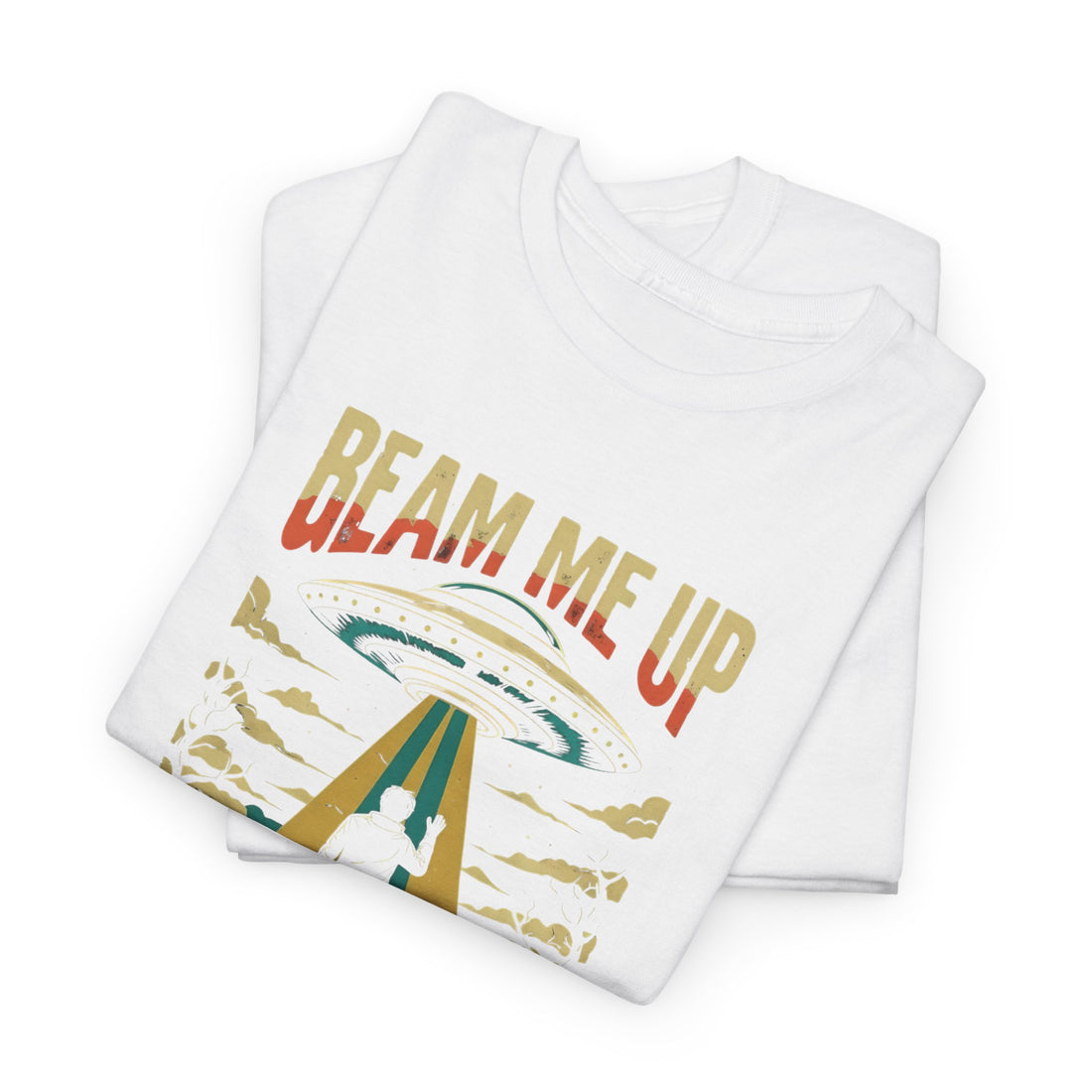 Funny UFO Alien T-Shirt, Sci-Fi Graphic Tee, Gift for Sci-Fi Lovers, Alien Abduction T-Shirt, Graphic Novelty Shirt
