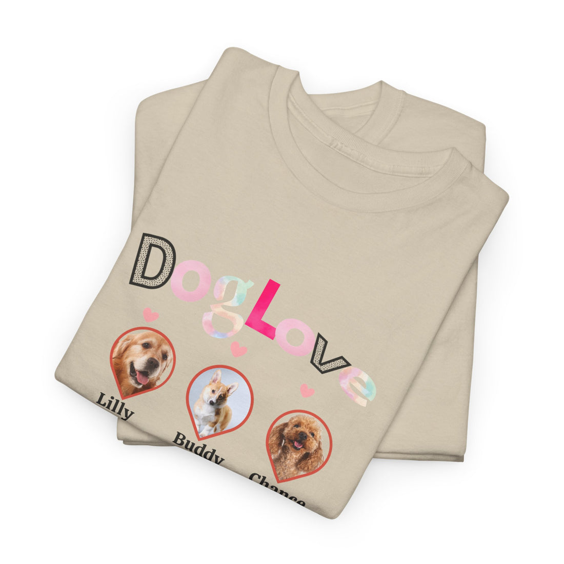 Custom Dog Lover T-Shirt, Personalized Pet Lover Tee, Pet Photo Gift
