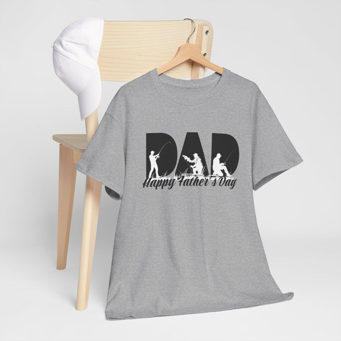 Fishing Dad T-Shirt – Happy Father’s Day Shirt | Fisherman Gift for Dad | Grandpa Fishing Tee | Outdoors Lover Shirt
