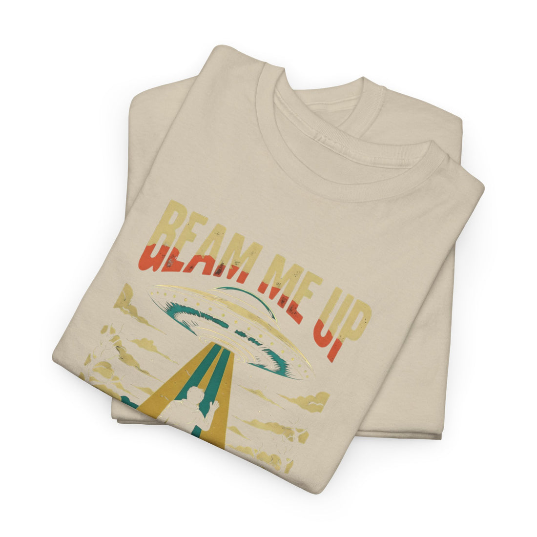 Funny UFO Alien T-Shirt, Sci-Fi Graphic Tee, Gift for Sci-Fi Lovers, Alien Abduction T-Shirt, Graphic Novelty Shirt