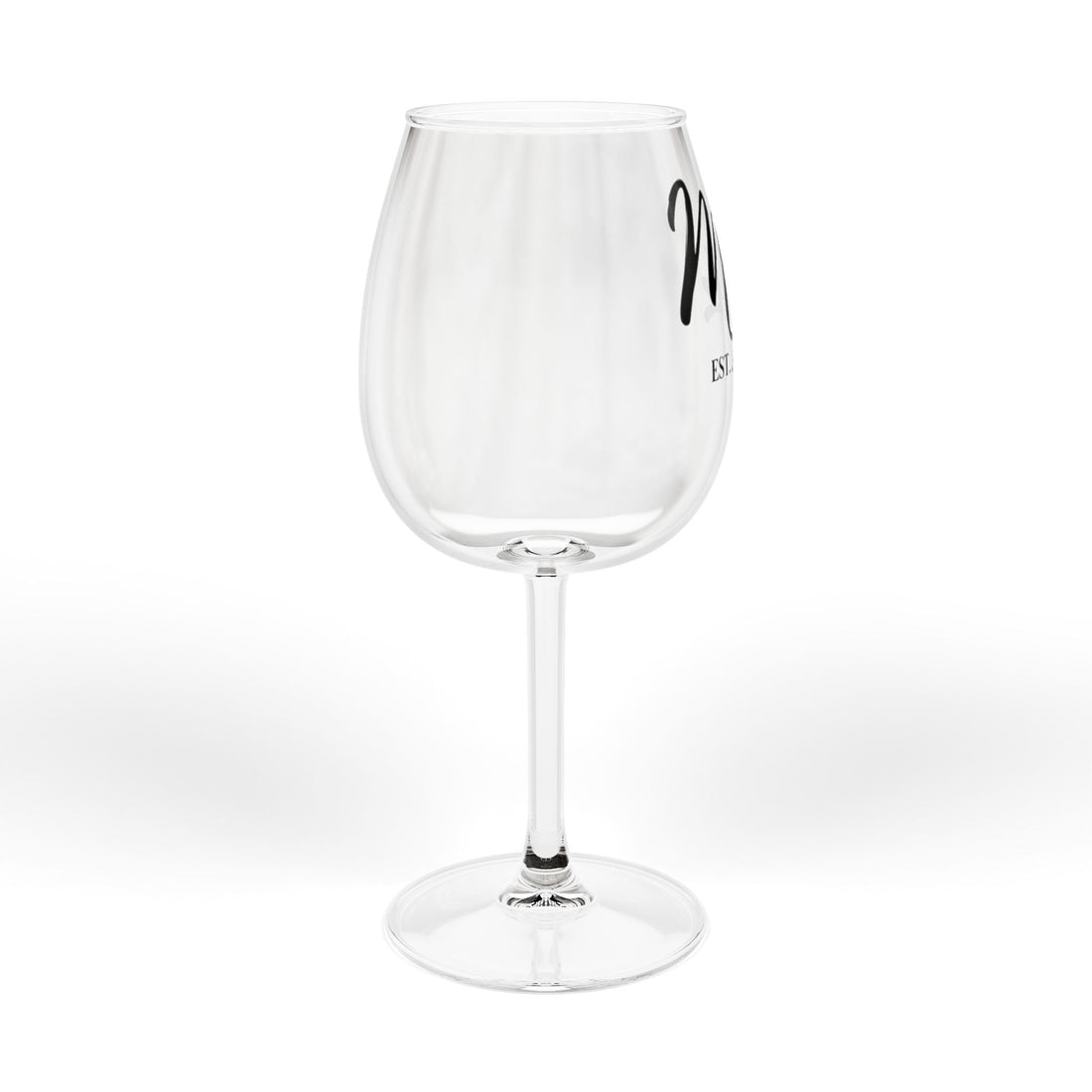 “Custom ‘Mr. & Mrs.’ Glass Set Made Just for Their Special Day” ‘Mr. & Mrs.’ Wine Glass Set!